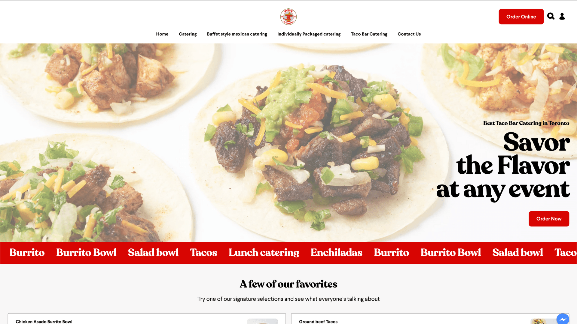 Elevating Larios Mexican Grill's online presence and customer engagement
